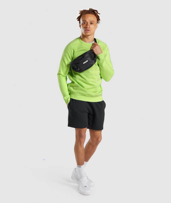 Panske Crossbody Kabelky Gymshark GS Čierne | JY9723604